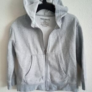 Thereabouts Gray Zip-Up Hoodie